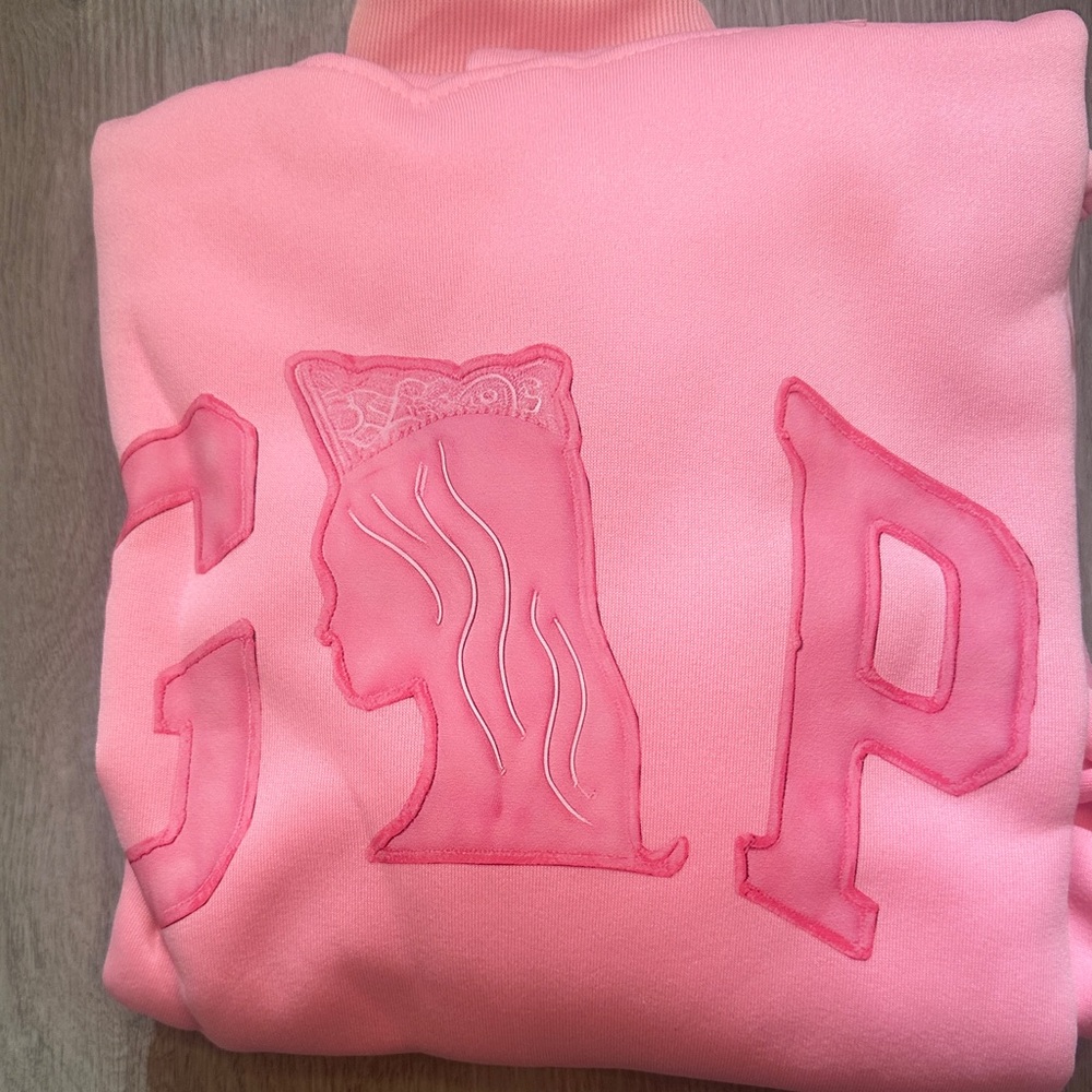 GAP Pink ‘Wicked’ Sweatshirt with Printed Glenda Logo